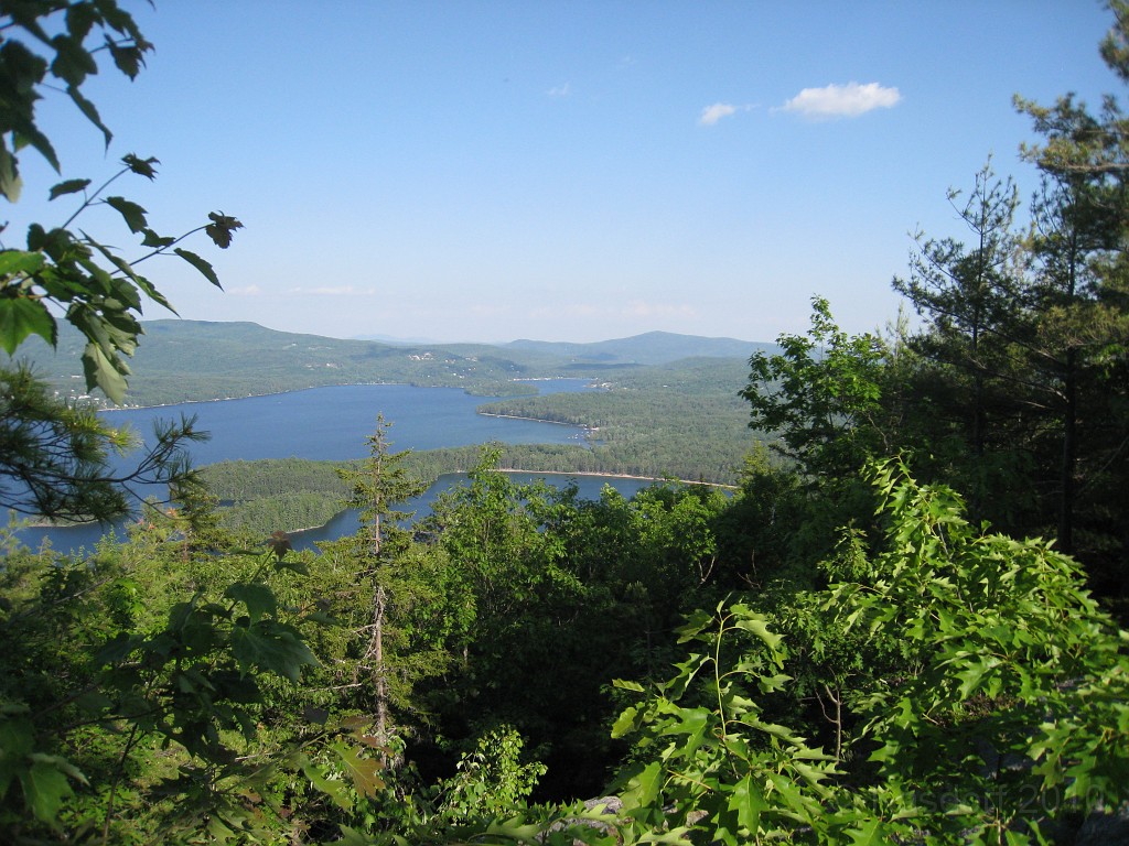 Elwell Trail NH 2010 225.jpg - The Elwell Trail North of Bristol NH, runs along Newfound Lake. The trail goes to Little and Big Sugarloaf mountains. Supposedly it also connects to Mt Cardigan. May 2010.